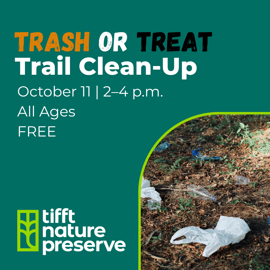 trash or treat clean up at tifft
